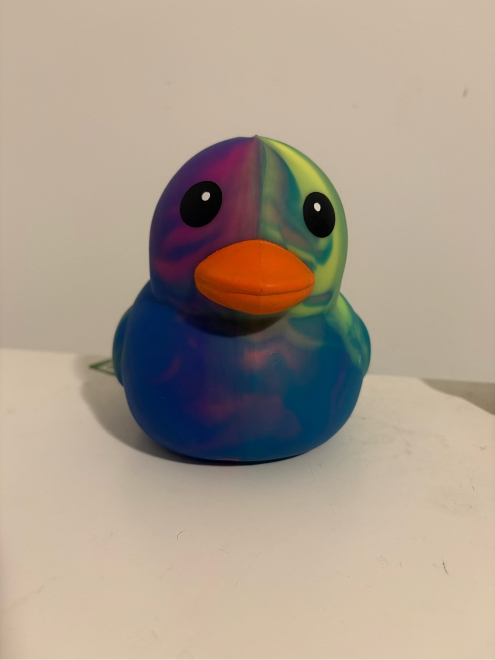 Sunny Days Jumbo Squeezy Duck – Tie-Dye Squishy Stress Relief Toy – New